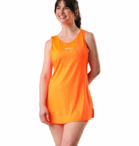 IN251 VESTIDO SIGNATURE LARANJA ENERGIA